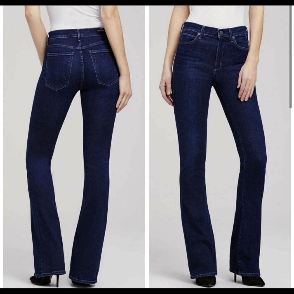 Citizens of Humanity Taylor mid rise slim boot cut Jean
dark wash- Size 27